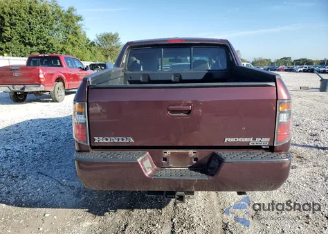 2008 Honda Ridgeline Rtl из США, поврежденный, VIN 2HJYK16588H537076